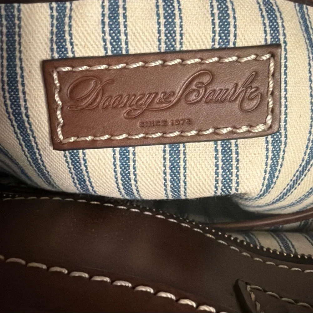 Dooney & Bourke Chocolate Brown Tote - Picture 9 of 11